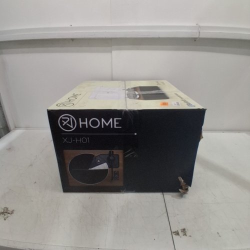 XJ-HOME BLUETOOTH VINYL RECORD PLAYER WITH BUILT-IN SPEAKERS - WOODGRAIN (MODEL: XJ-H01) image 13