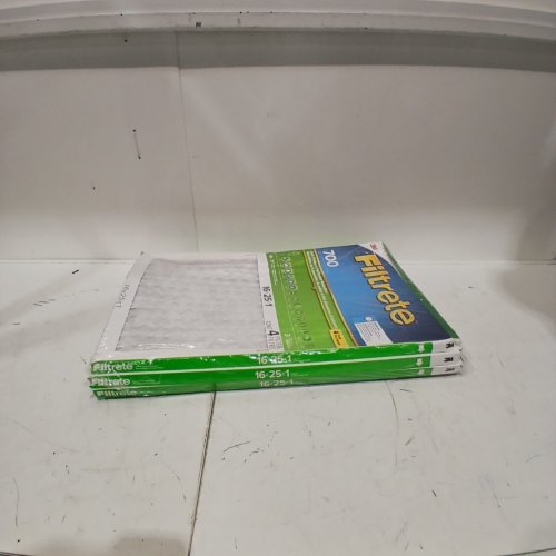 4PK FILTRETE PLEATED TOUGH OF POLLEN MPR 700 FURNACE FILTER - 16X25X1 - (MODEL: MERV 8) image 4