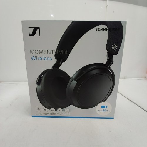 SENNHEISER MOMENTUM 4 BLUETOOTH WIRELESS HEADPHONES WITH ANC - BLACK image 6