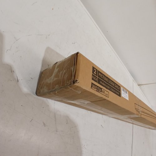 2PK FLYJOE FLOATING SHELVES - 48" - BROWN (MODEL: FL-MDB06-48-2P-BR) image 5