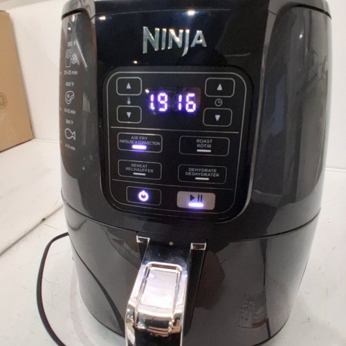 NINJA PROGRAMMABLE DIGITAL AIR FRYER - 3.8L CAPACITY - DARK GREY (MODEL: AF100C) image 2