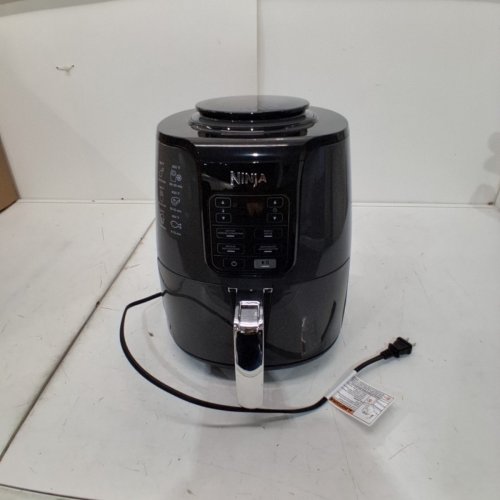 NINJA PROGRAMMABLE DIGITAL AIR FRYER - 3.8L CAPACITY - DARK GREY (MODEL: AF100C) image 3
