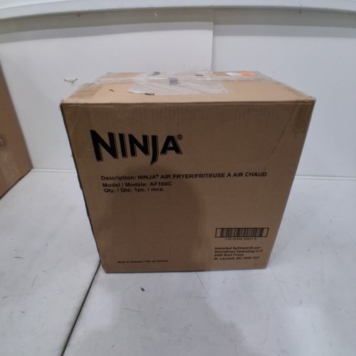 NINJA PROGRAMMABLE DIGITAL AIR FRYER - 3.8L CAPACITY - DARK GREY (MODEL: AF100C) image 8