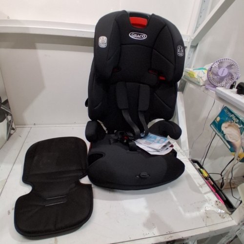 GRACO TRANZITIONS 3-IN-1 HARNESS/HIGHBACK/BACKLESS BOOSTER CAR SEAT - 100LBS MAX/CAP - PROOF/BLACK (MODEL: 2035724) image 3