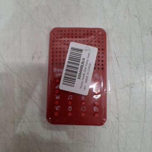 SOUND EFFECTS MACHINE WITH 16 SOUNDS - 4" - RED image 3