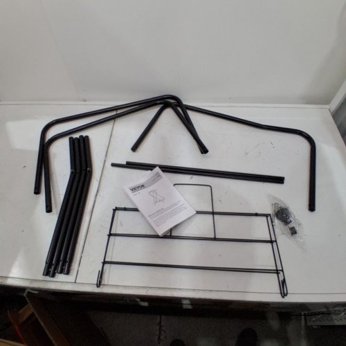 VEVOR FOLDING SADDLE RACK - 28"X19"X37.5" - 132LB - BLACK (MODEL:T28) image 2