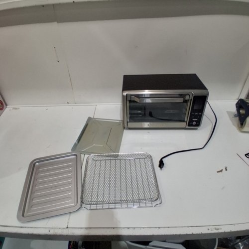 GOURMIA DIGITAL 4-SLICE TOASTER OVEN AIR FRYER - STAINLESS STEEL GREY (MODEL:GTF1150) image 3