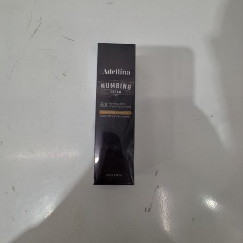 ADELLINA TATTOO NUMBING CREAM MAXIMUM STRENGTH: 6 HOURS PAINLESS TATTOO NUMBING CREAM - 60 ML image 2