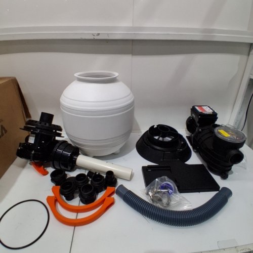 VEVOR SAND FILTER PUMP FOR ABOVE GROUND POOLS - 3000GPH - WHITE - (MODEL: HCP550A-D) image 3