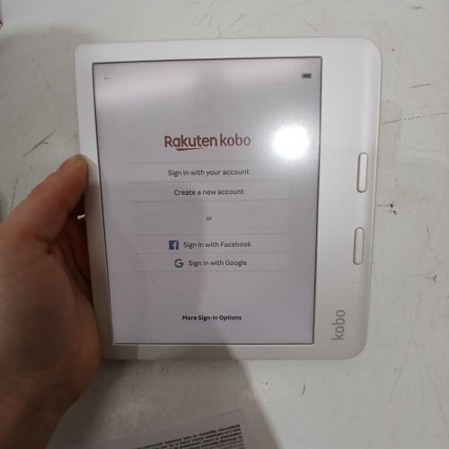 RAKUTEN KOBO LIBRA COLOUR EBOOK EREADER WITH 7” GLARE FREE TOUCHSCREEN, ADJUSTABLE BRIGHTNESS & COLOUR TEMPERATURE - 32GB STORAGE - WHITE (MODEL: N428) image 4