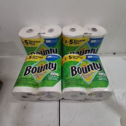 8PK BOUNTY DOUBLE ROLL PAPER TOWELS image 2