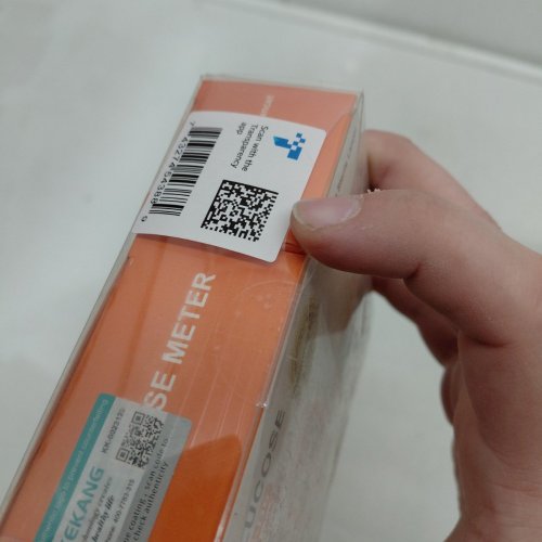 LANCING DEVICE METER BLOOD GLUCOSE MONITOR KIT WITH STRIPS - WHITE, GREY (MODEL: KE-86) image 3