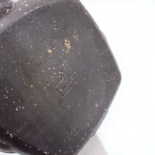 MAINSTAYS SQUARE CAST IRON FRYING PAN - 10" - BLACK image 3