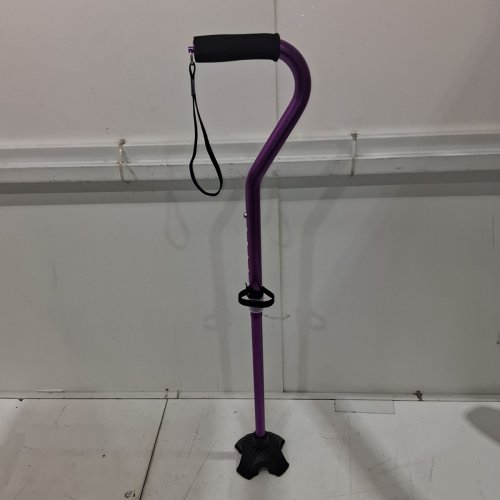 KINGGEAR ADJUSTABLE CANE FOLDABLE - 36" - PURPLE image 2