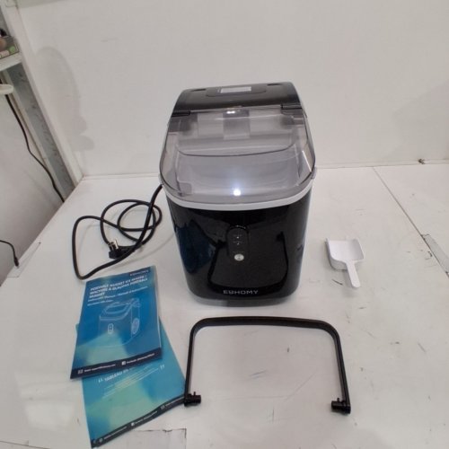 EUHOMY COUNTERTOP NUGGET ICE MAKER - 34LBS/DAY - BLACK (MODEL: IM-12S) image 3
