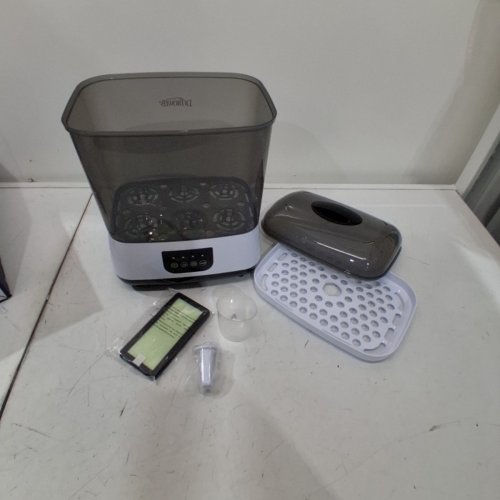 DR. BROWN'S CLEAN STEAM BABY BOTTLE & PACIFIER STERILIZER AND DRYER - WHITE (MODEL: ‎AC177-WEB) image 3