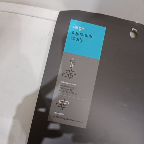 SIMPLE HUMAN ADJUSTABLE X LARGE SHOWER CADDY ALUMINUM image 3