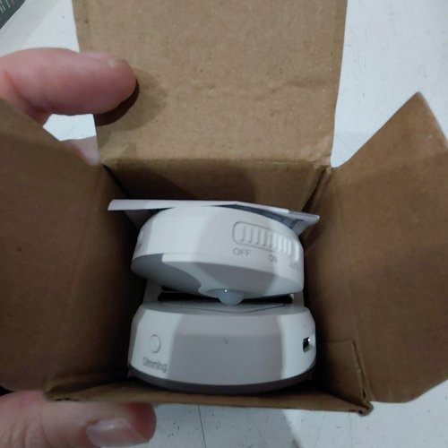 2PK MOTION SENSOR AUTOMATIC ON/OFF RECHARGEABLE NIGHT LIGHT - WHITE image 2