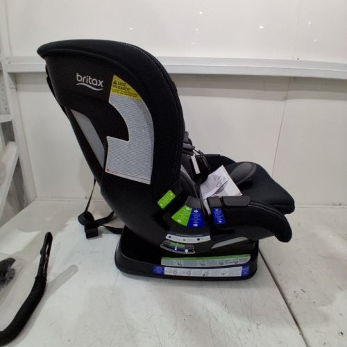 BRITAX POPLAR CLICK TIGHT CONVERTIBLE REAR &FRONT FACING CAR SEAT - 40LB REAR FACING MAX LOAD / 65LB FRONT FACING MAX LOAD - STONE ONYX/BLACK (MODEL: E1C973M) image 5