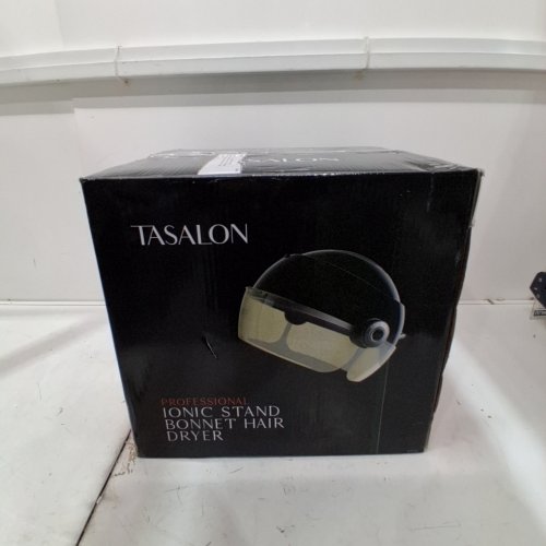 TASALON PORTABLE IONIC HOODED HAIR DRYER BONNET DRYER 3 TEMPERATURE SETTINGS - 1875 WATTS - BLACK (MODEL: JY-163) image 4