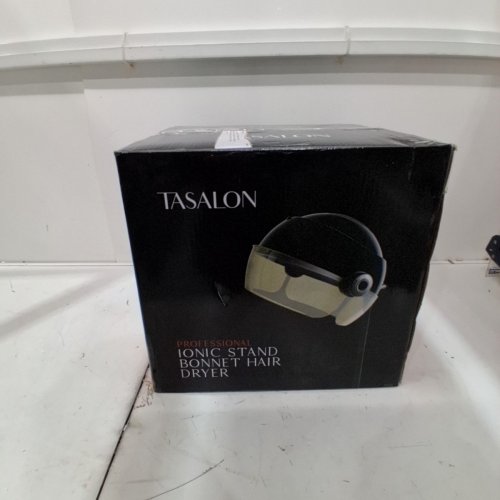 TASALON PORTABLE IONIC HOODED HAIR DRYER BONNET DRYER 3 TEMPERATURE SETTINGS - 1875 WATTS - BLACK (MODEL: JY-163) image 5