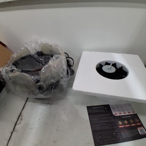 TASALON PORTABLE IONIC HOODED HAIR DRYER BONNET DRYER 3 TEMPERATURE SETTINGS - 1875 WATTS - BLACK (MODEL: JY-163) image 6