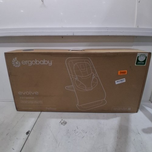 ERGOBABY EVOLVE 3-IN-1 ADJUSTABLE BOUNCER FOR NEWBORNS TO TODDLERS UP TO 20LBS - MIDNIGHT BLUE image 4