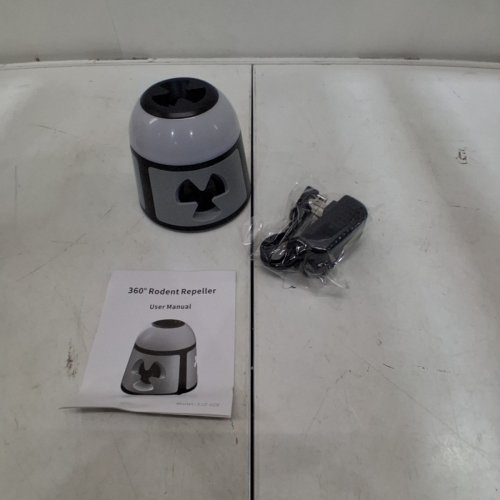 QUEENMEW ULTRASONIC 4 MODES WIDE RANGE 360 PEST REPELLENT - 18KHZ - 200M RANGE - GREY (MODEL: SJZ-029) image 3