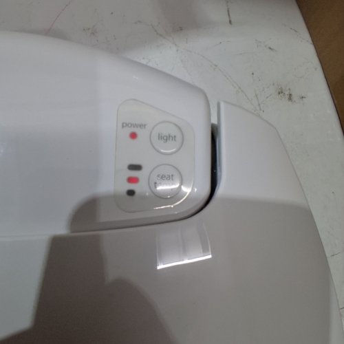 BEMIS RADIANCE ELONGATED HEATED NIGHT LIGHT TOILET SEAT WITH SLOW CLOSE - WHITE (MODEL: H900NL 000) image 2