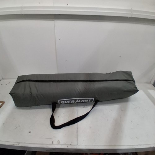 OVERMONT CAMPING COT WITH MATTRESS - EXTRA WIDE 28" - BLUE image 7