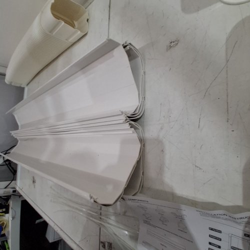 11PC LYPREM PVC DECORATIVE LINE COVER KIT FOR DUCTLESS MINI SPLIT AIR CONDITIONERS - 5" - 17FT - WHITE image 7