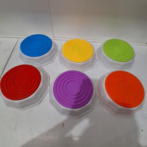 HYES LIGHT UP STEPPING STONES WITH GAME MAP AND SPINNER (MODEL: 988-870A2) image 7