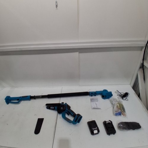 SEESII CORDLESS PRUNING SAW WITH 2 BATTERIES - 16FT - 20V - BLUE (MODEL: P6 PLUS) image 3