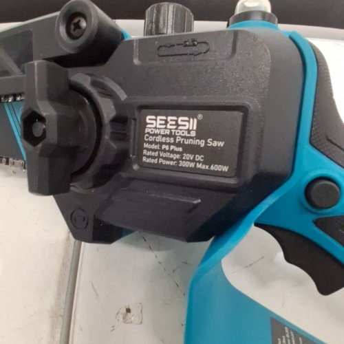 SEESII CORDLESS PRUNING SAW WITH 2 BATTERIES - 16FT - 20V - BLUE (MODEL: P6 PLUS) image 4