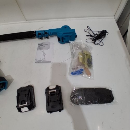 SEESII CORDLESS PRUNING SAW WITH 2 BATTERIES - 16FT - 20V - BLUE (MODEL: P6 PLUS) image 5