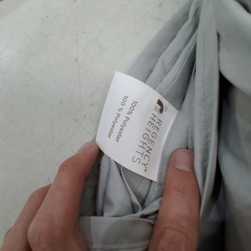 REGENCY HEIGHTS ALL-SEASON QUEEN SIZE SHEET - 76" X 90" - GREY image 2