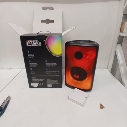 MONSTER SPARKLE WATERPROOF BLUETOOTH SPEAKER WITH RGB LIGHTS image 3