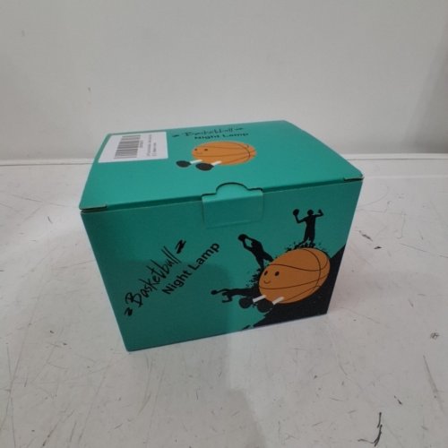 MINI RECHARGEABLE BASKETBALL NIGHT LAMP - ORANGE/BLACK image 3