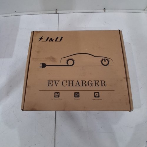 J&D PORTABLE EV CHARGER - US TYPE 1 CHARGING PLUG - 200-240 V - 16A - BLACK image 6