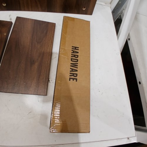 IRONCK TAMBOUR DOOR CAT LITTER BOX ENCLOSURE - 24.6" X 35.4" X 19.7" - BROWN (MODEL: HK-FZCT-01) image 6