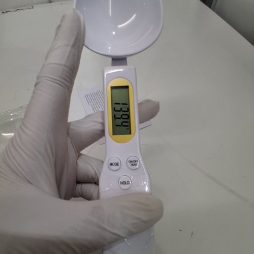 DIGITAL SPOON SCALE MULTIFUNCTIONAL RECHARGEABLE ELECTRONIC -8.5" -WHITE image 2