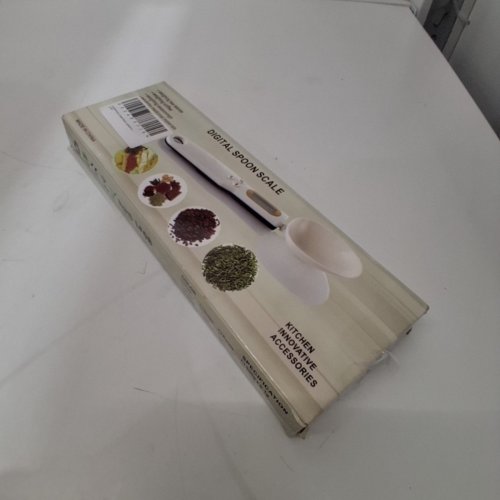 DIGITAL SPOON SCALE MULTIFUNCTIONAL RECHARGEABLE ELECTRONIC -8.5" -WHITE image 5