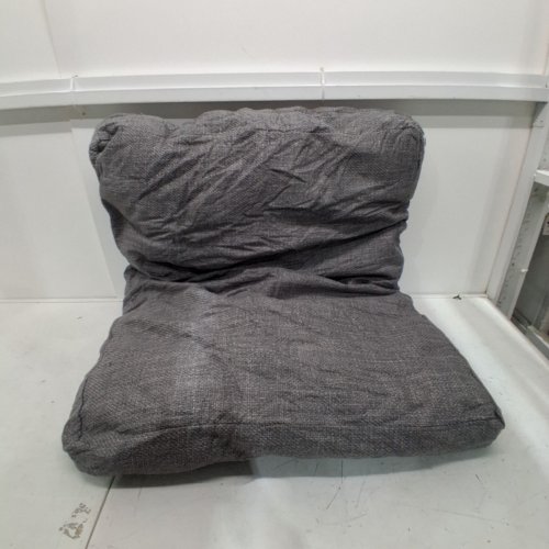 SYTOPIA ORTHOPEDIC FOAM DOG BE WITH FAUX FUR - EXTRA LARGE - 42" - GREY image 2