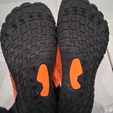 UNISEX WATER SHOES QUICK DRY - SIZE 7 (39) - ORANGE/BLACK image 3