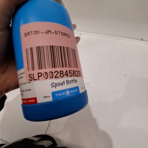 THERMOS SPOUT BOTTLE WITH HANDLES - 10OZ - BLUE image 2