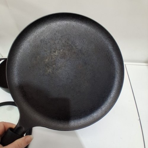 3PC TRAMONTINA PRE-SEASONED CAST IRON SET - 7QT (11") - BLACK (MODEL : 1901865) image 3