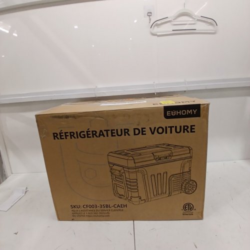 EUHOMY PORTABLE ELECTRIC REFRIGERATOR - 35L CAPACITY - BLACK (MODEL: CFB-35) image 10
