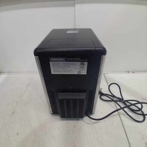 EUHOMY SELF-CLEANING COUNTERTOP NUGGET ICE MAKER - 40 LBS/24H - STAINLESS STEEL (MODEL: IM017-NBL-CAEH) image 8