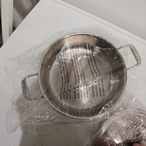 LAGOSTINA LEGACY 5-LAY CLAD STAINLESS STEEL HAMMERED EVERYDAY PAN - 5.5L image 4