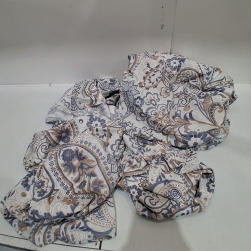 4PC GO GREEN FLORAL PAISLEY BED SHEET SET - FULL SIZE - MULTICOLOURED image 2